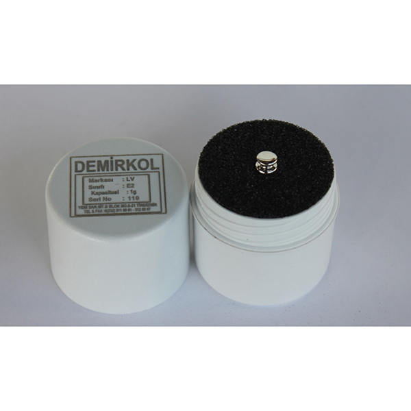 E2 SINIFI ETALON TEK KÜTLELER